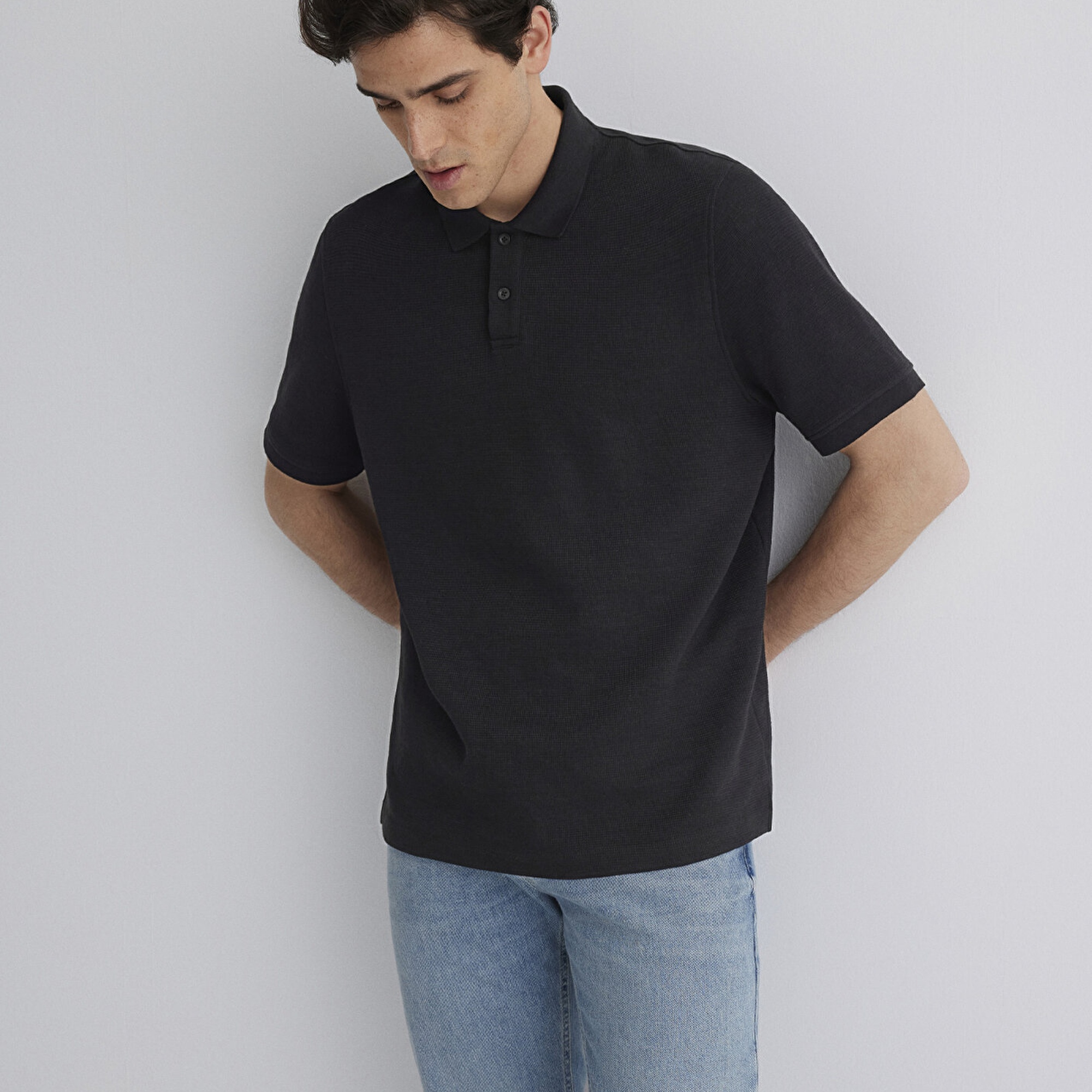 Mavi Siyah Polo Tişört Regular Fit / Normal Kesim 0612231-900