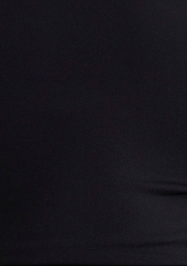  Mavi Kare Yaka Siyah Poliamid Atlet Fitted / Vücuda Oturan Kesim 1613498-900