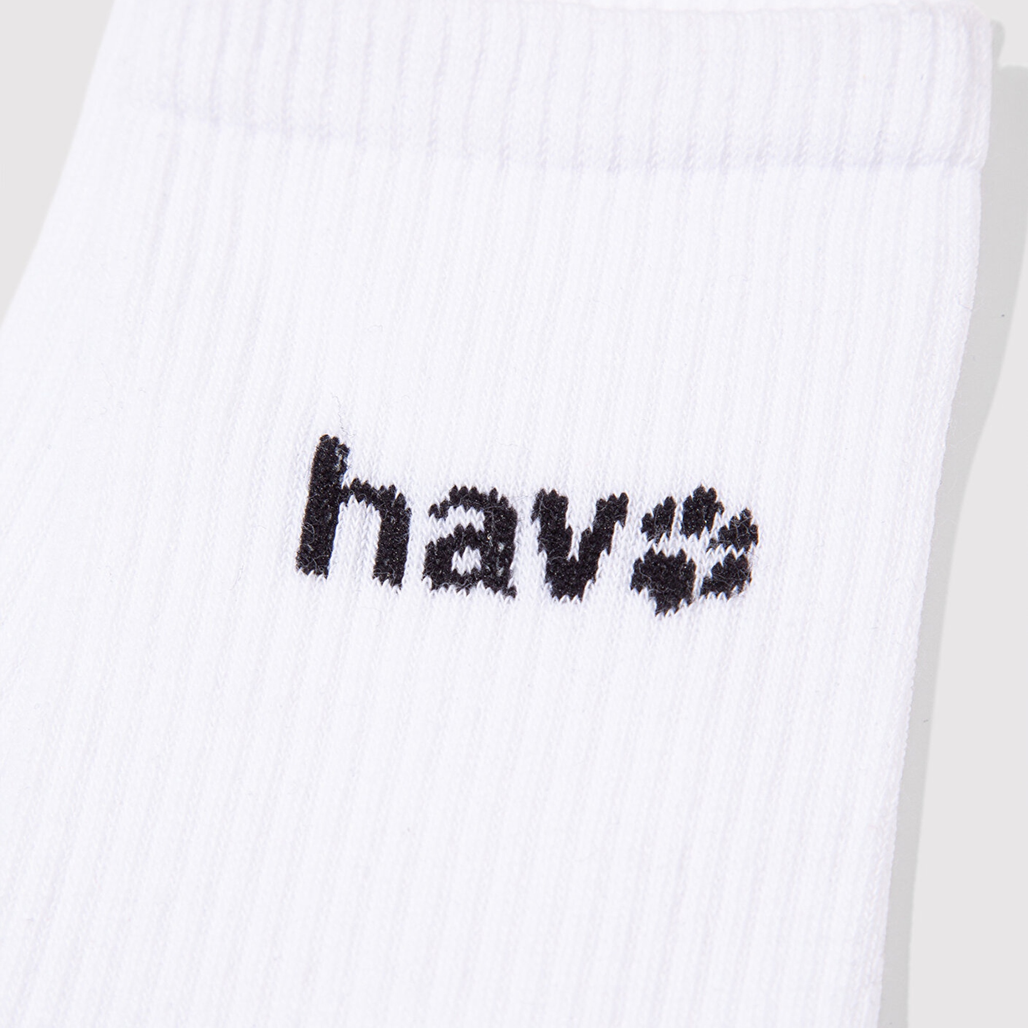 Mavi Hav Baskılı Beyaz Soket Çorap 1913653-620