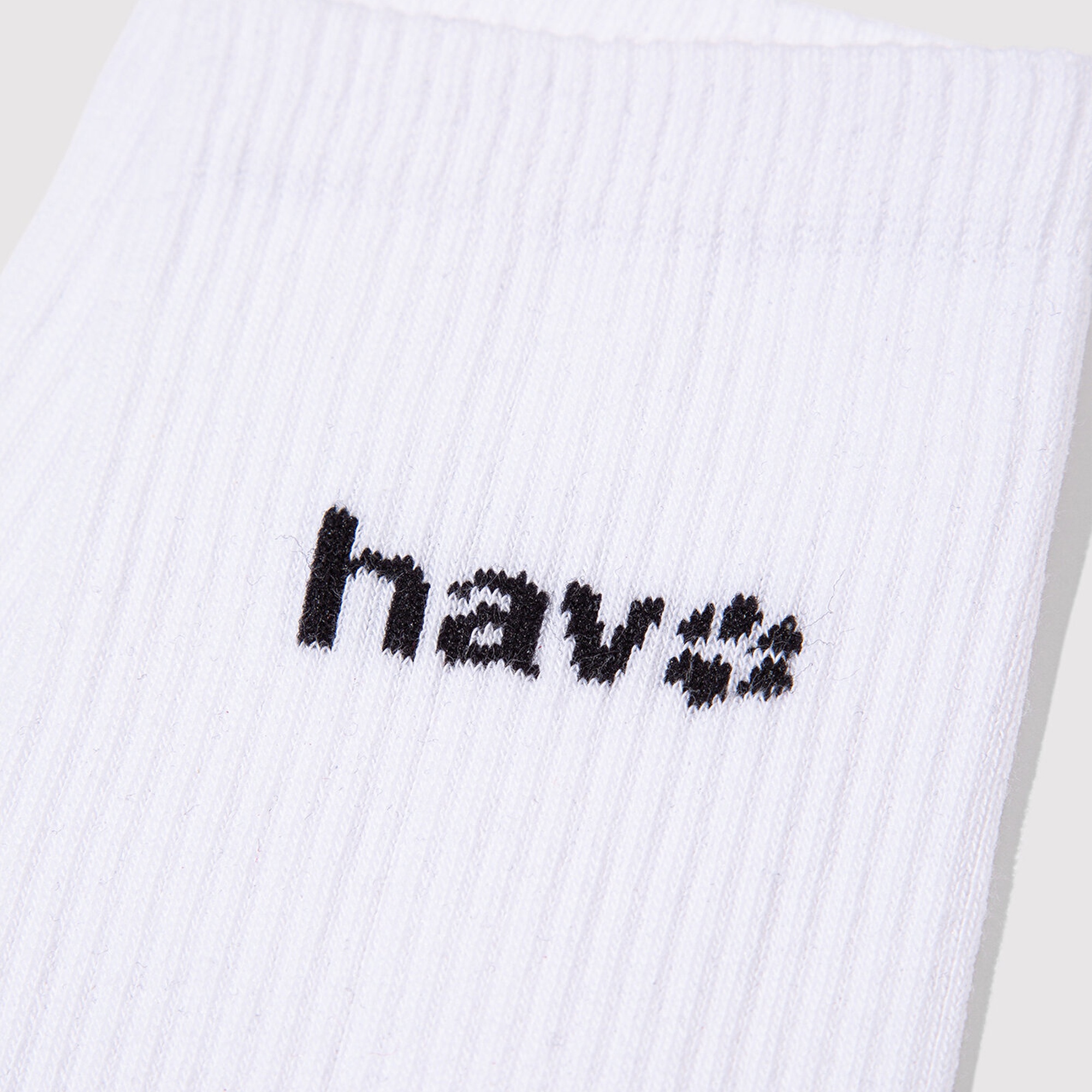 Mavi Hav Baskılı Beyaz Soket Çorap 0912075-620