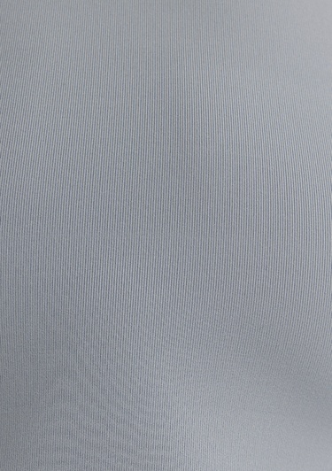  Mavi Halter Yaka Gri Poliamid Atlet Fitted / Vücuda Oturan Kesim 1613499-70098