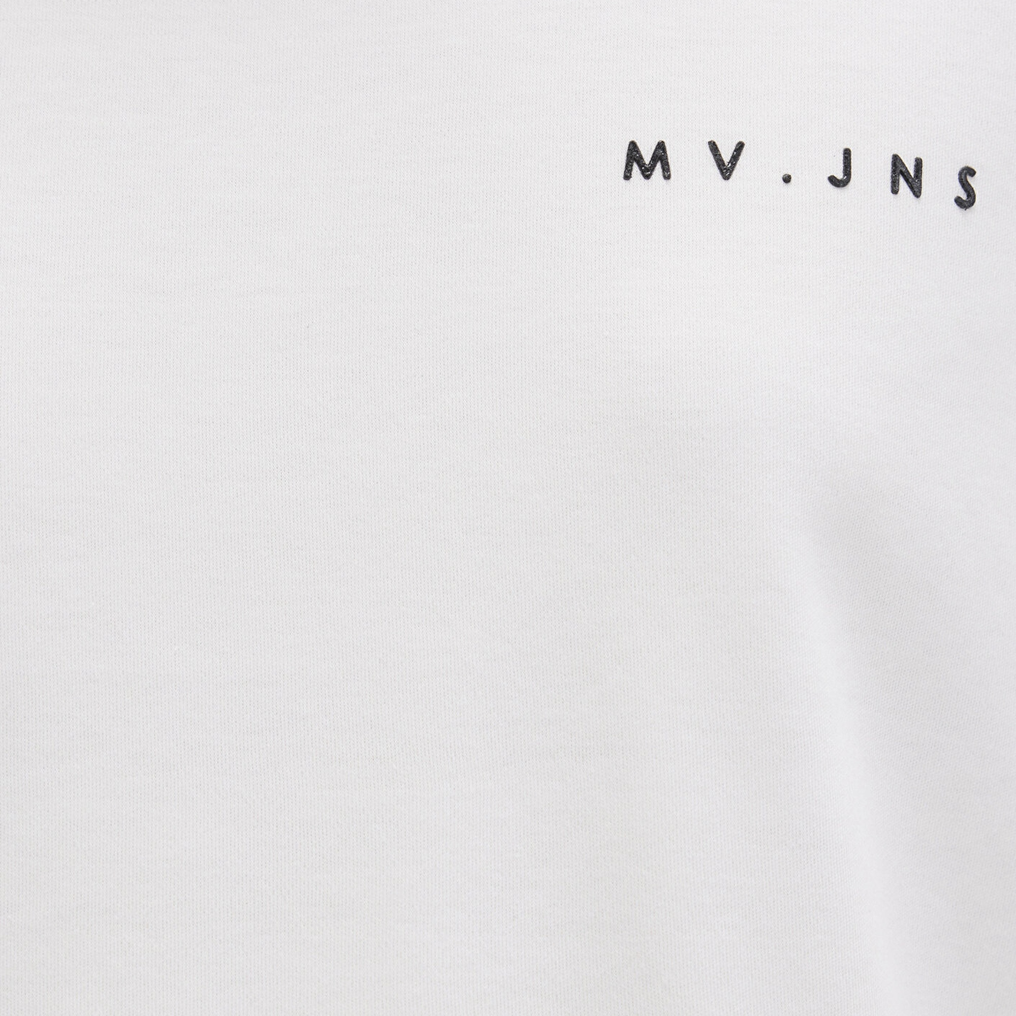 Mavi MV Baskılı İnterlok Ekru Tişört Regular Fit / Normal Kesim 1613148-80194