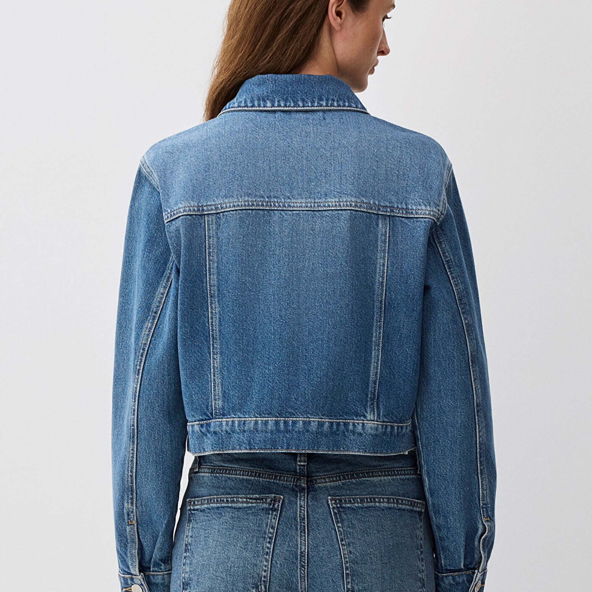 Mavi Harmony Mid Vintage Classic Denim  Jean Ceket 1110639-89575