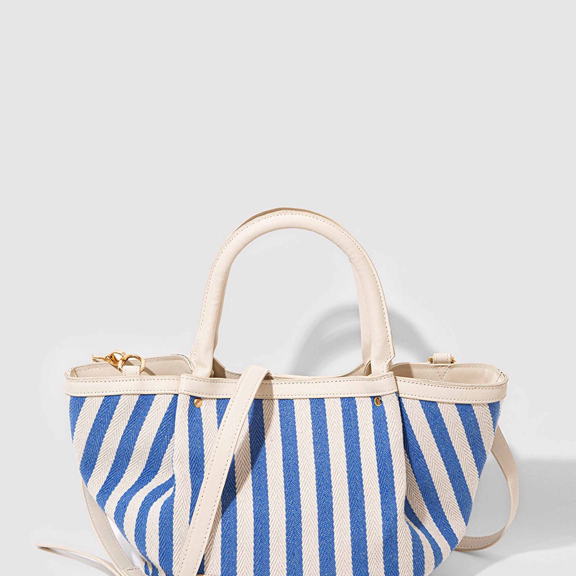 Mavi Mavi Çizgili Omuz Çantası 1913094-22189