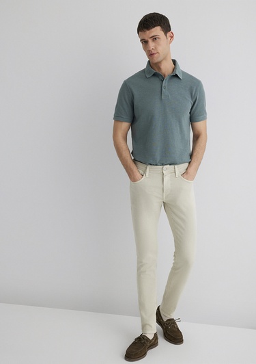  Mavi James Ekru Comfort Gabardin Pantolon 0042431024