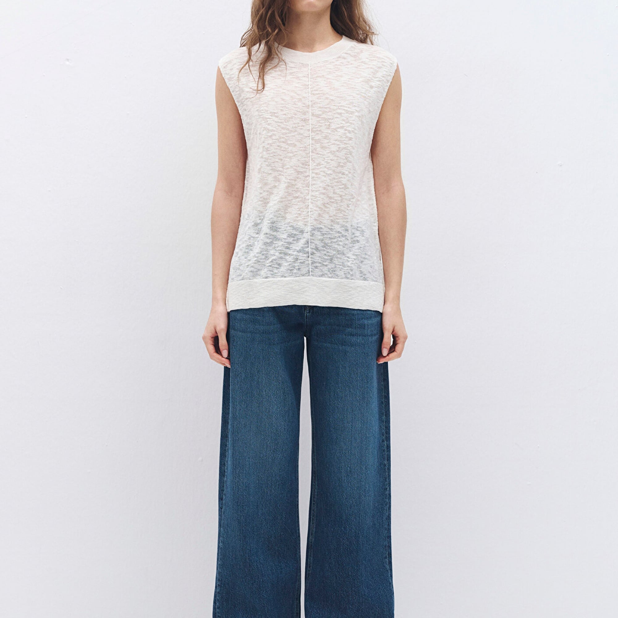 Mavi Ekru Triko Top 1710671-70057