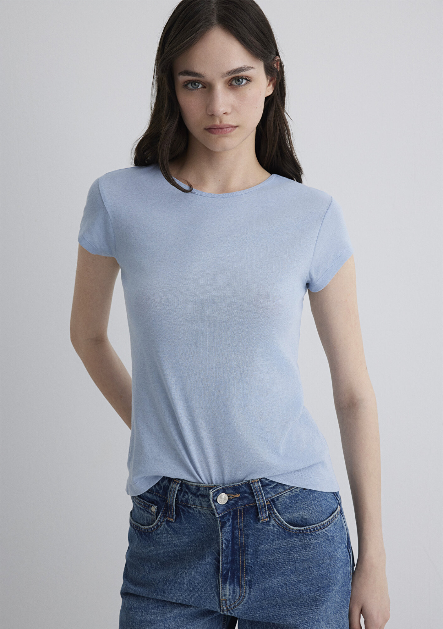  Mavi Mavi Basic Tişört Slim Fit / Dar Kesim 1613119-89829