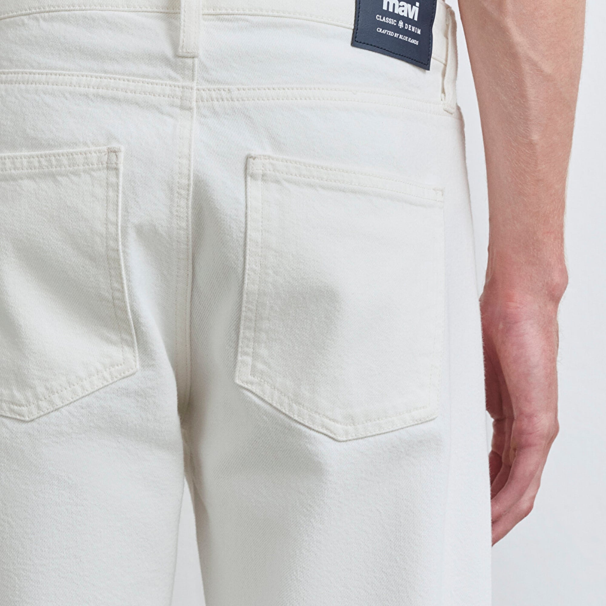 Mavi London Classic Denim Kırık Beyaz Jean Pantolon 0010172-89657