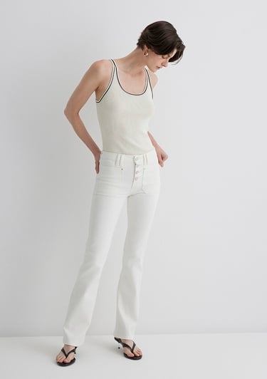  Mavi Sierra Gold Premium Kırık Beyaz Jean Pantolon 1010578-89774