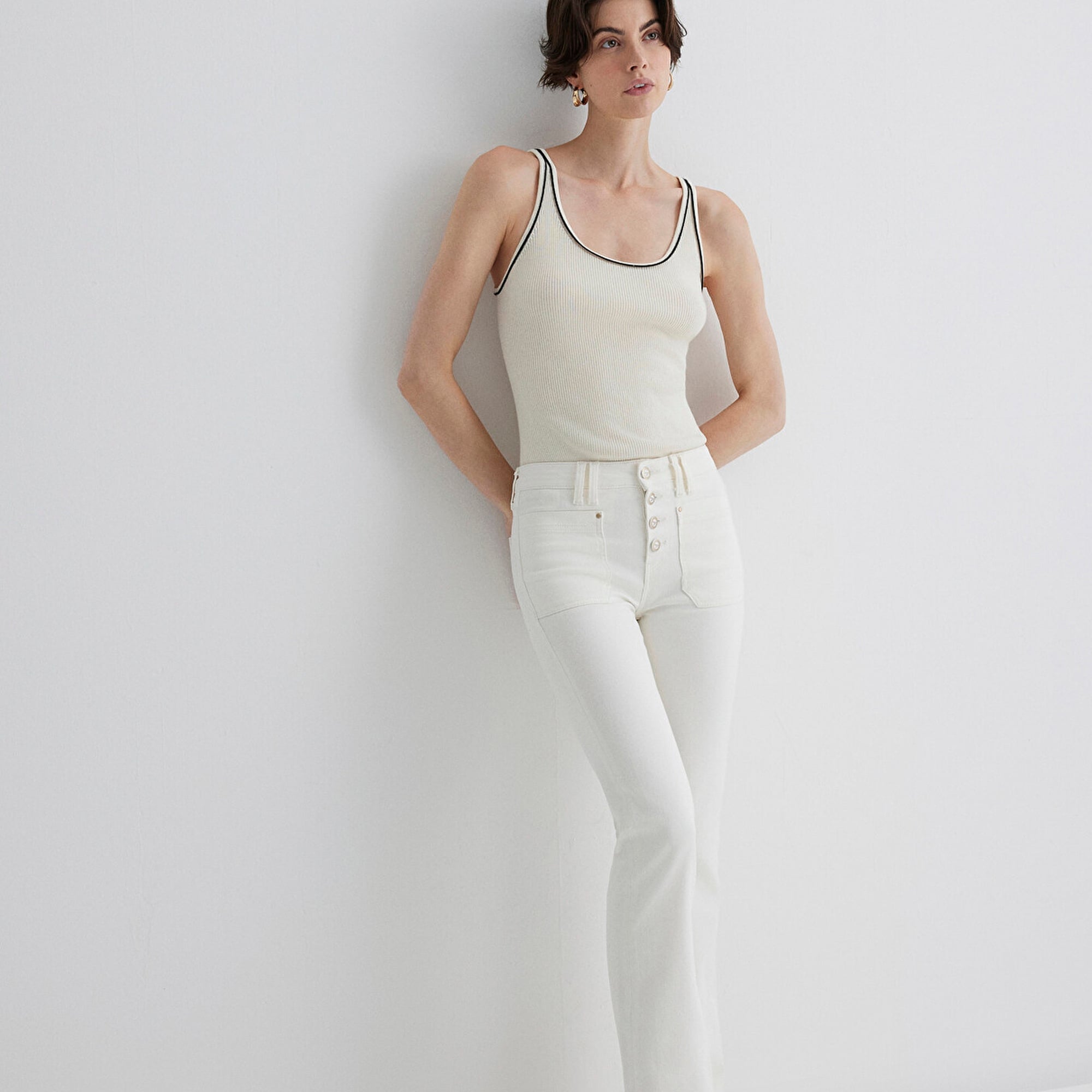 Mavi Sierra Gold Premium Kırık Beyaz Jean Pantolon 1010578-89774