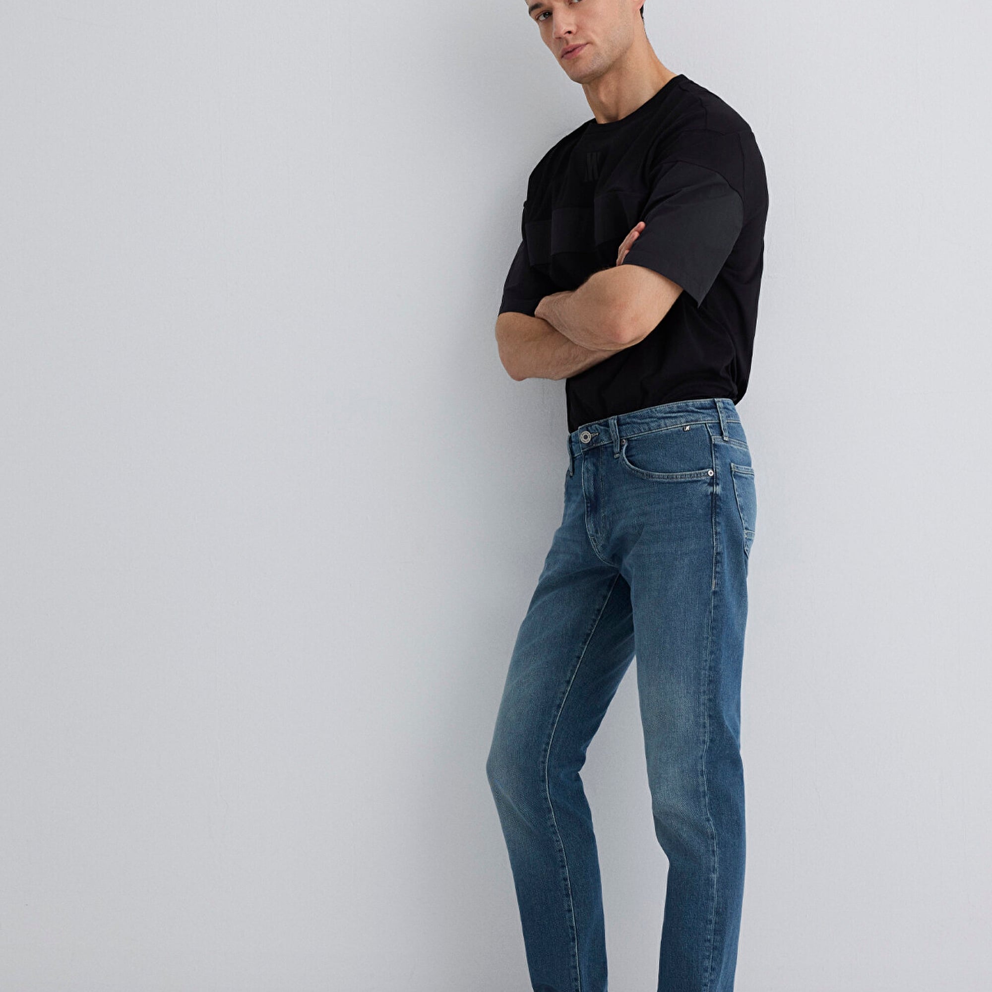 Mavi Jake Mavi Pro Indigo Puslu Comfort Jean Pantolon 0042289336