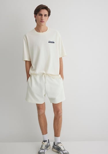  Mavi Best Choice Baskılı Ekru Tişört Relaxed Fit / Rahat Kesim 0612606-86420