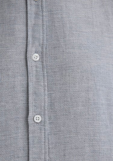  Mavi Gri Gömlek Slim Fit / Dar Kesim 0211390-80196