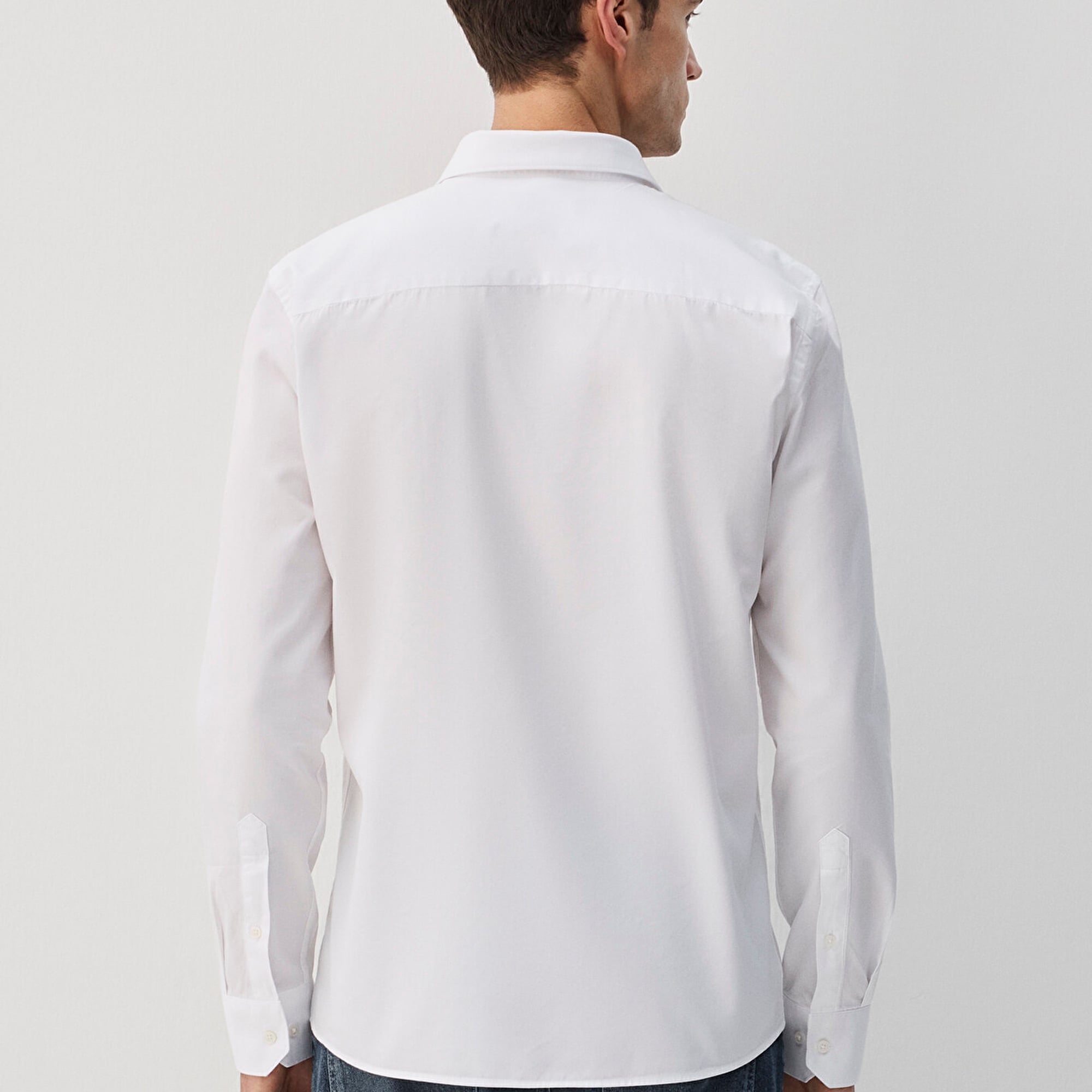 Mavi Tencel TM Beyaz Gömlek Slim Fit / Dar Kesim 0211573-620