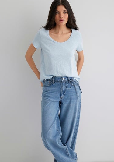  Mavi Mavi Basic Tişört Regular Fit / Normal Kesim 1613076-70800