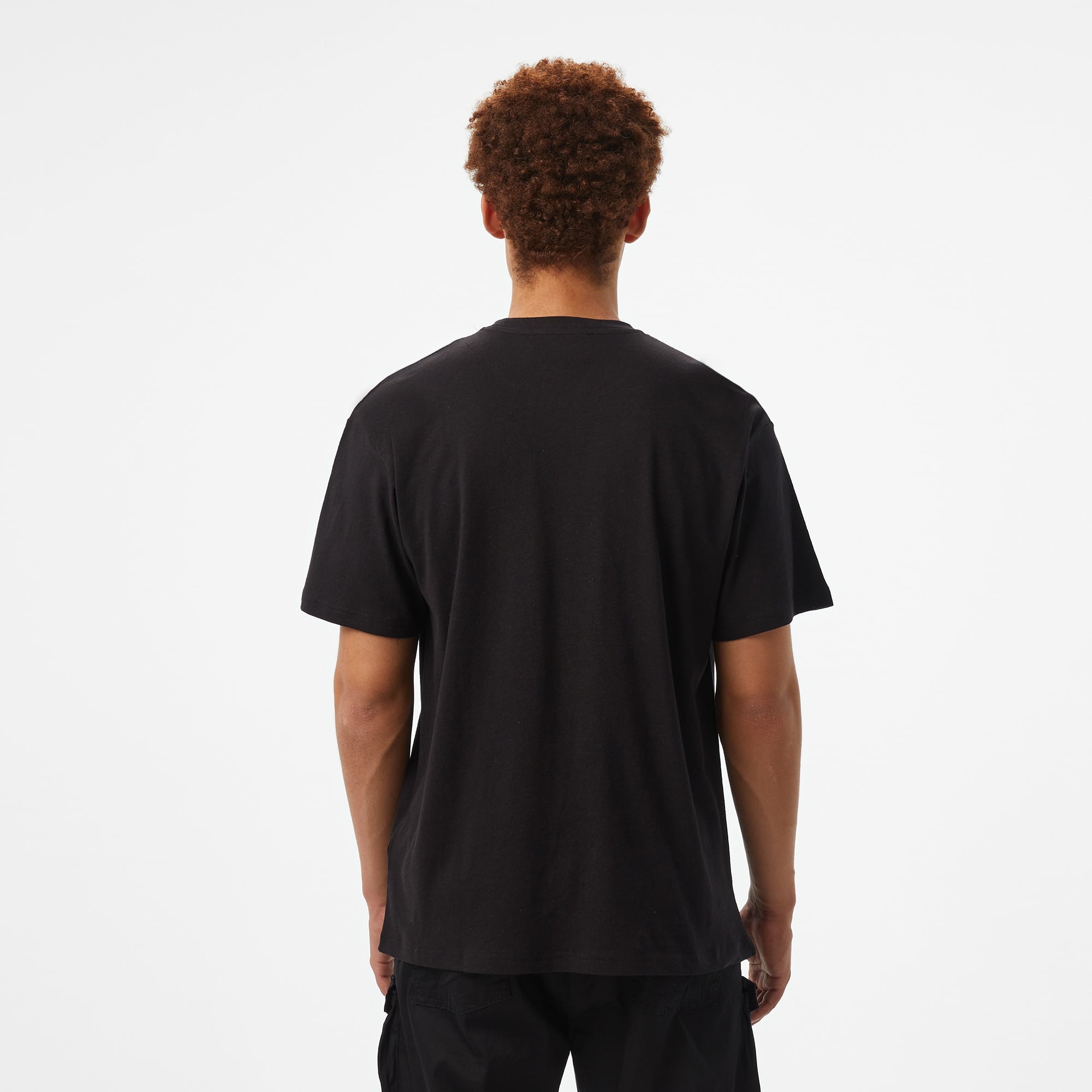 Storyf of Angels Rock N Roll Gold Linen Erkek Siyah T-Shirt