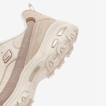  Skechers D'Lites - Cold Days Kadın Bej Sneaker
