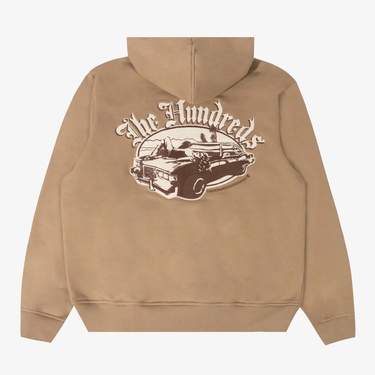  The Hundreds Vibes Pullover Erkek Kahverengi Hoodie