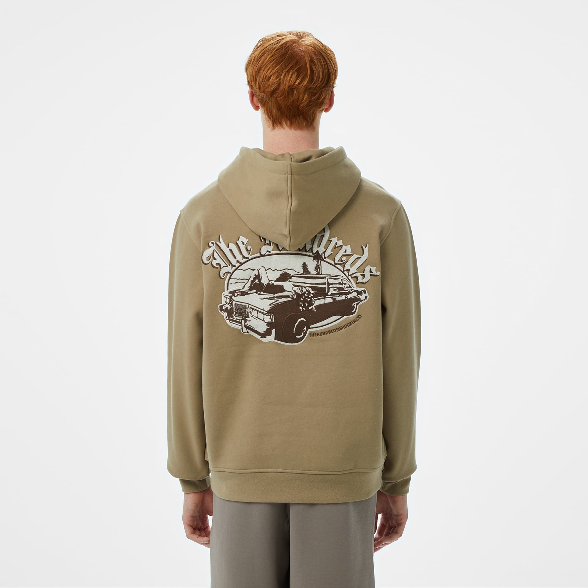 The Hundreds Vibes Pullover Erkek Kahverengi Hoodie