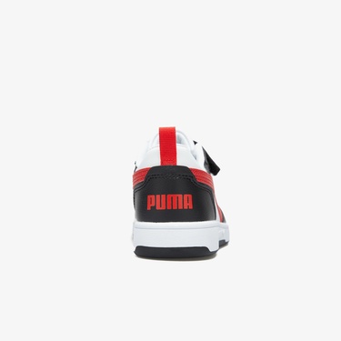  Puma Rebound V6 Low Çocuk Beyaz Spor Ayakkabı