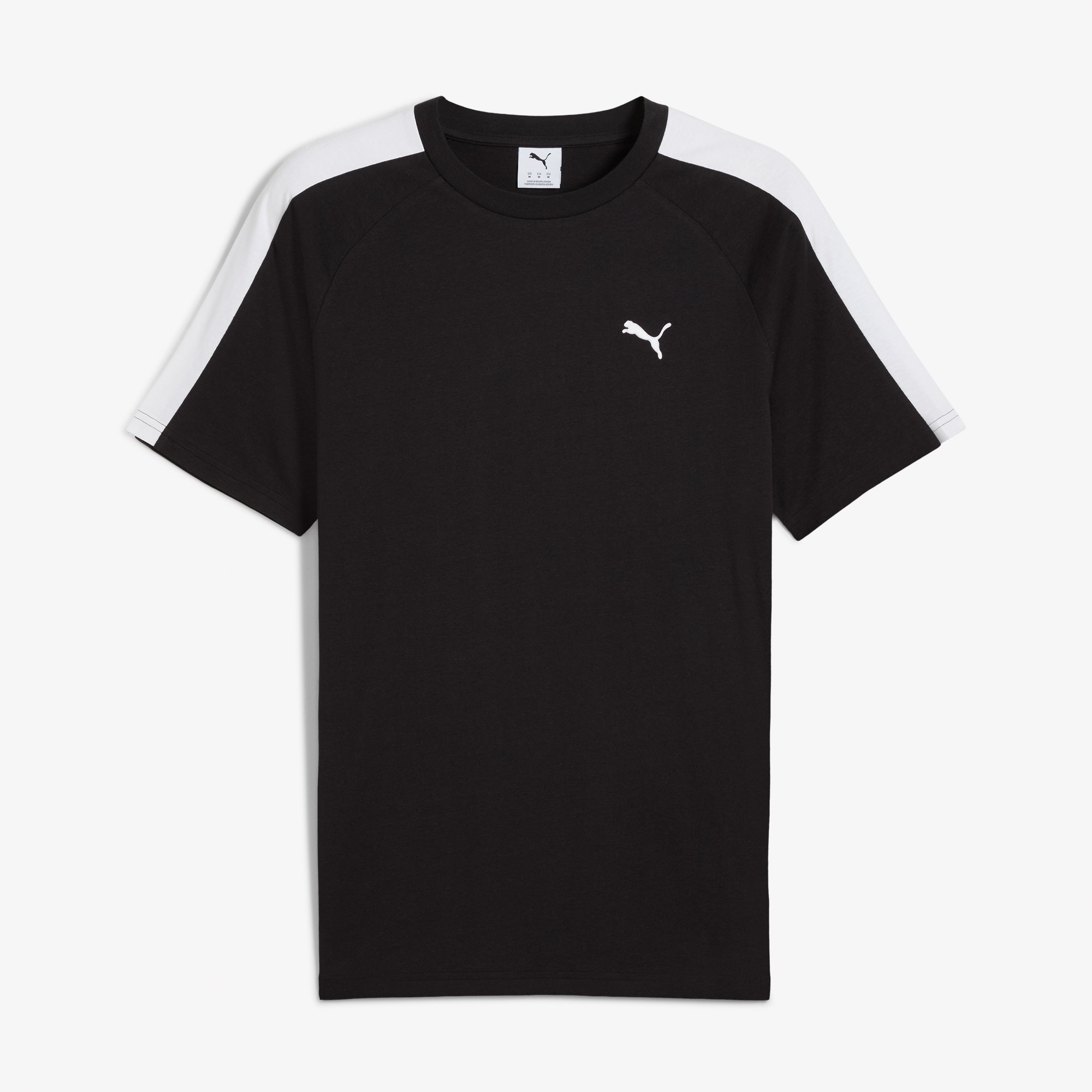 Puma T7 Erkek Siyah T-Shirt