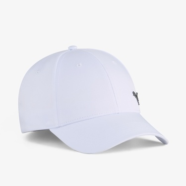  Puma Essentials Metal Cat Unisex Beyaz Şapka