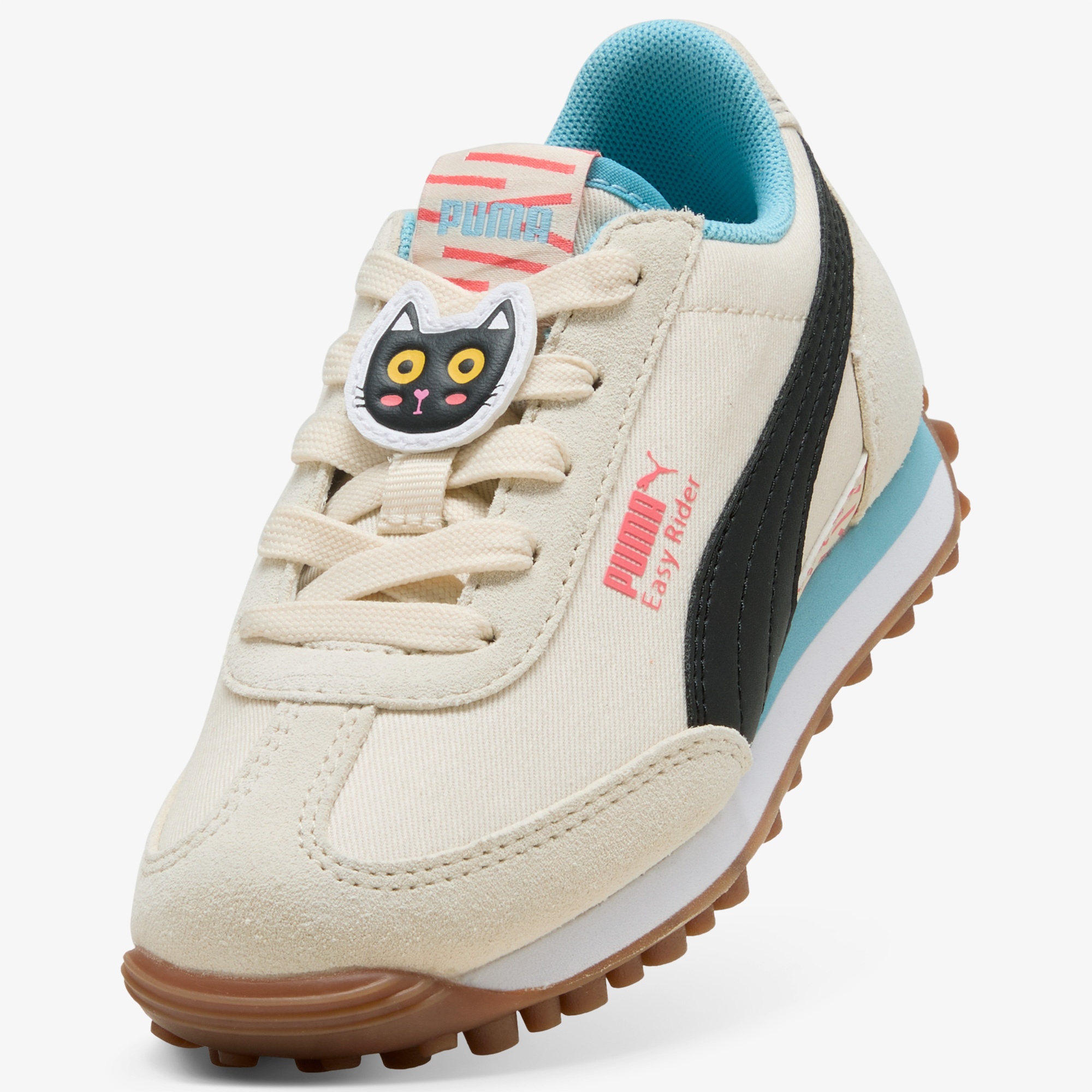 Puma Easy Rider Moody Cat Çocuk Beyaz Spor Ayakkabı