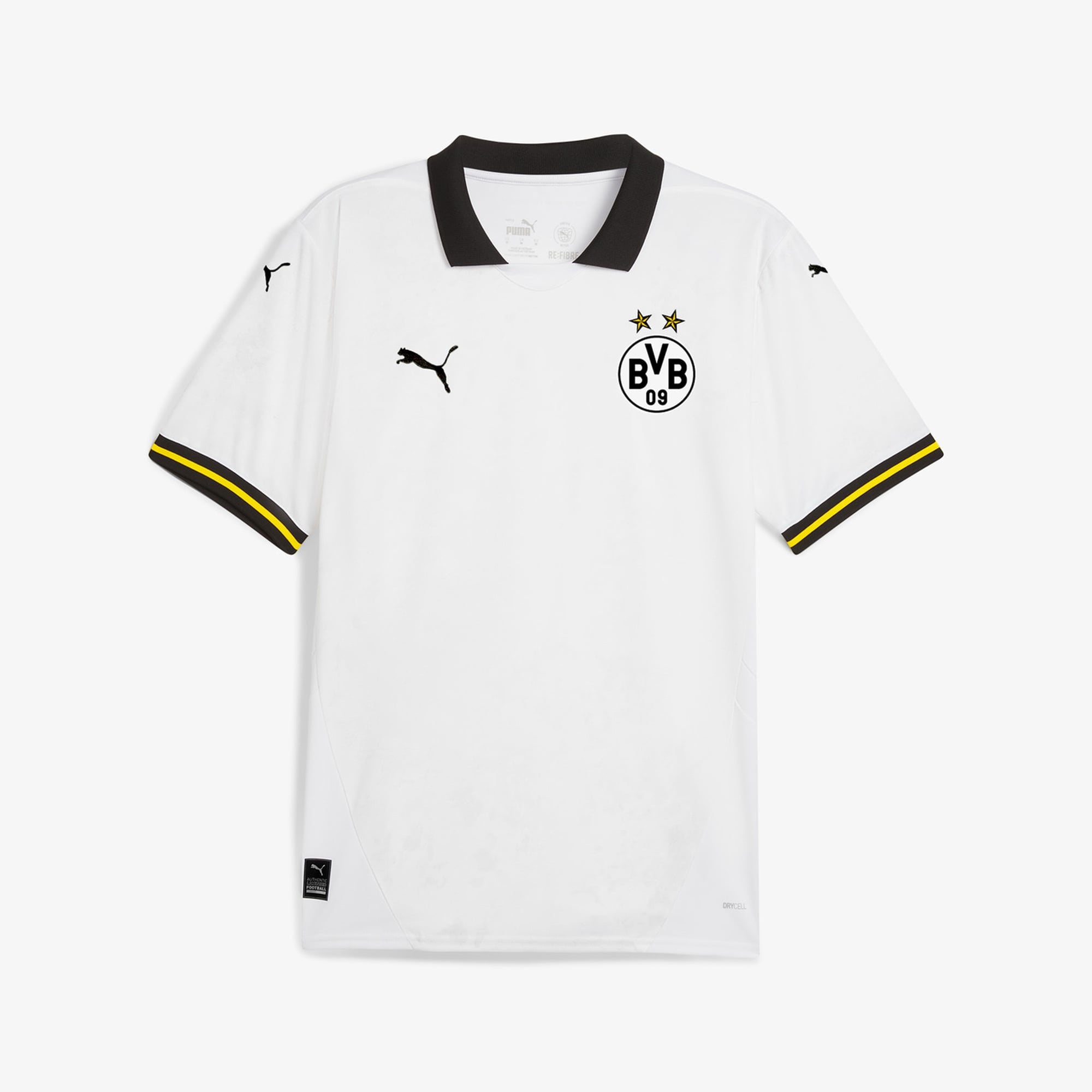 Puma Bourissia Dortmund FC Erkek Beyaz Forma