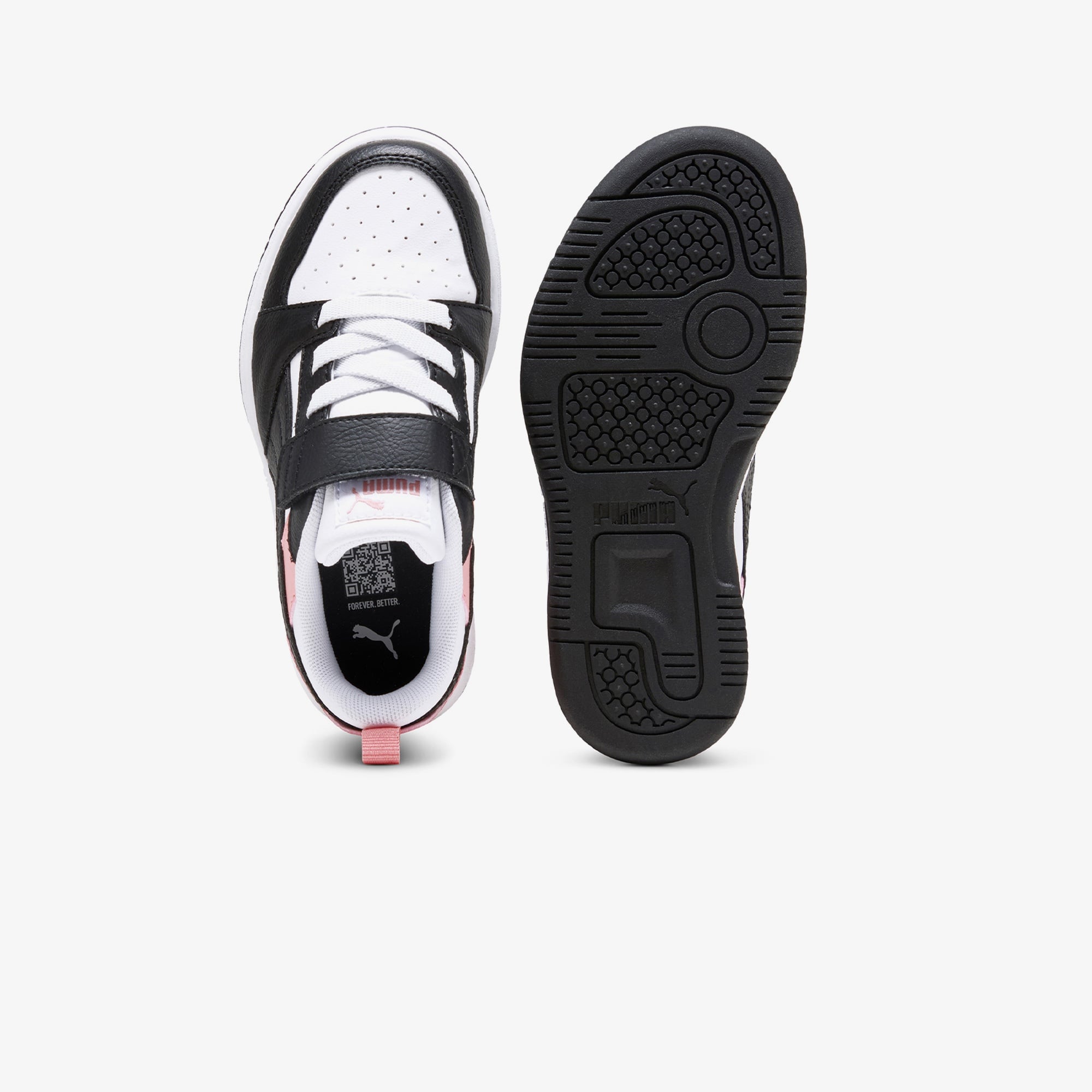 Puma Rebound V6 Low Kadın Beyaz Spor Ayakkabı