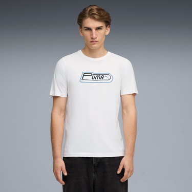  Puma Future Archive Graphic Unisex Beyaz T-Shirt