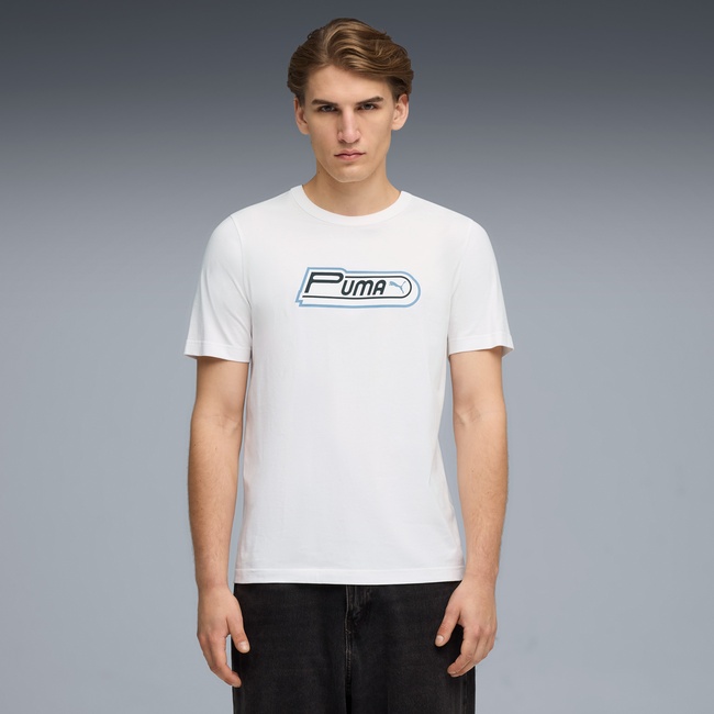  Puma Future Archive Graphic Unisex Beyaz T-Shirt