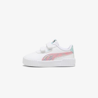  Puma Carina 3.0 Space Belle Bebek Pembe Beyaz Spor Ayakkabı