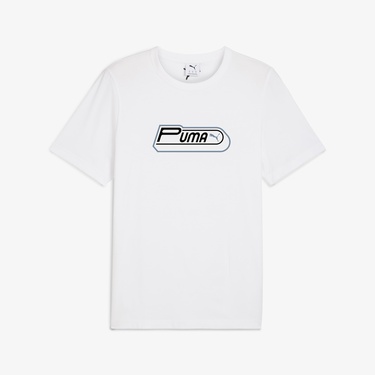  Puma Future Archive Graphic Unisex Beyaz T-Shirt