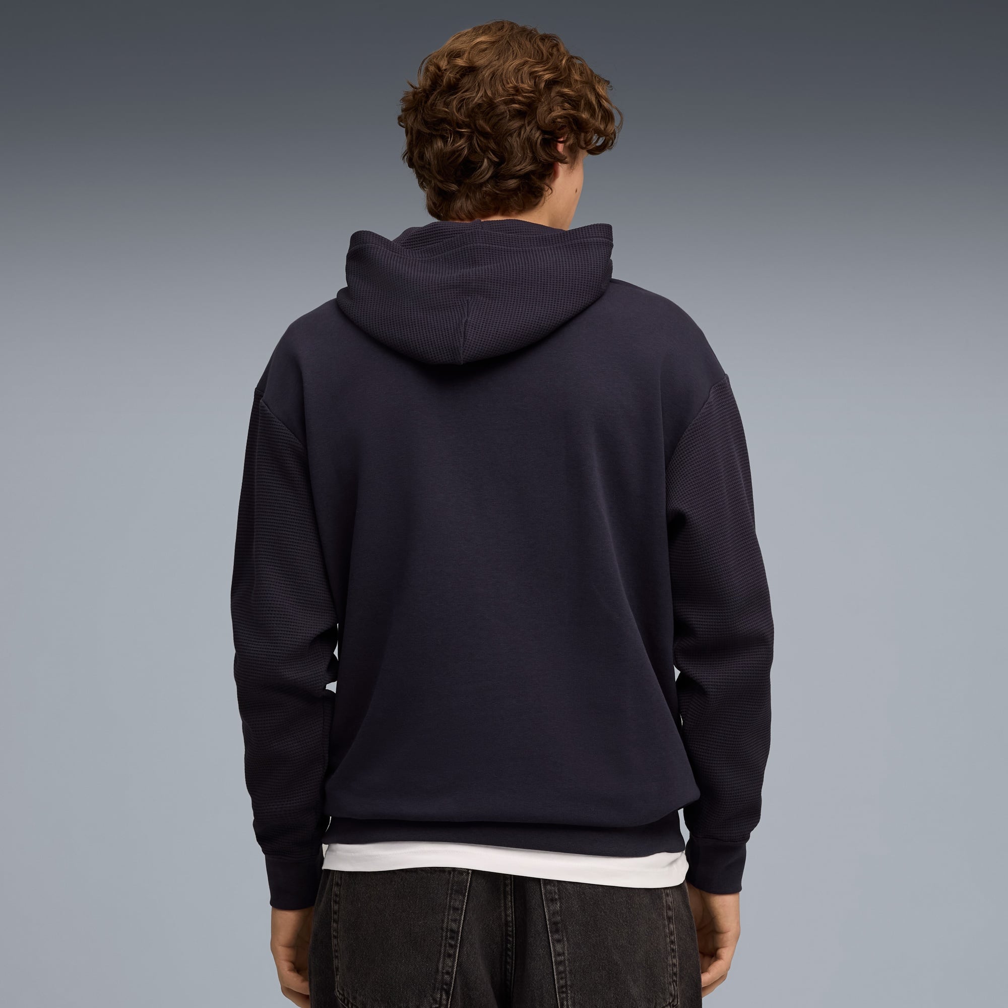 Puma Classic Relaxed Erkek Mavi Sweatshirt