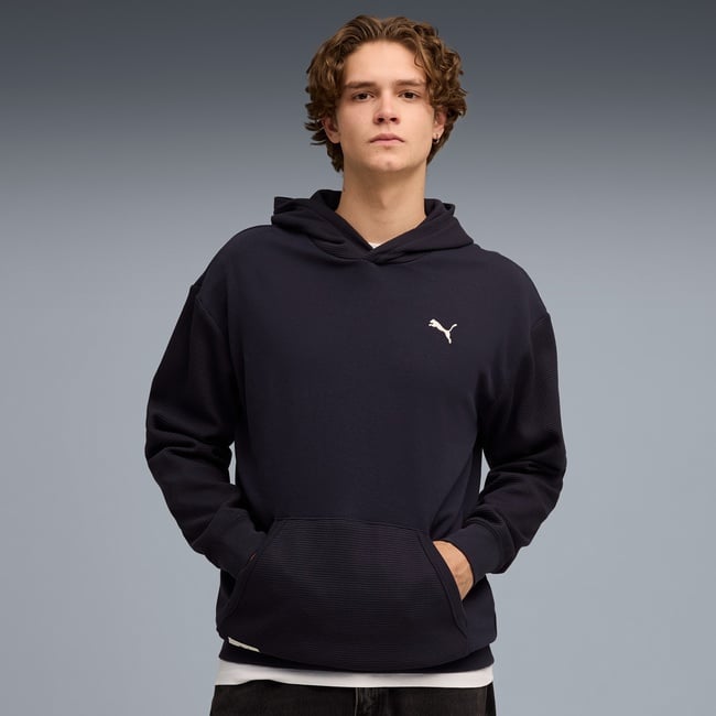  Puma Classic Relaxed Erkek Mavi Sweatshirt