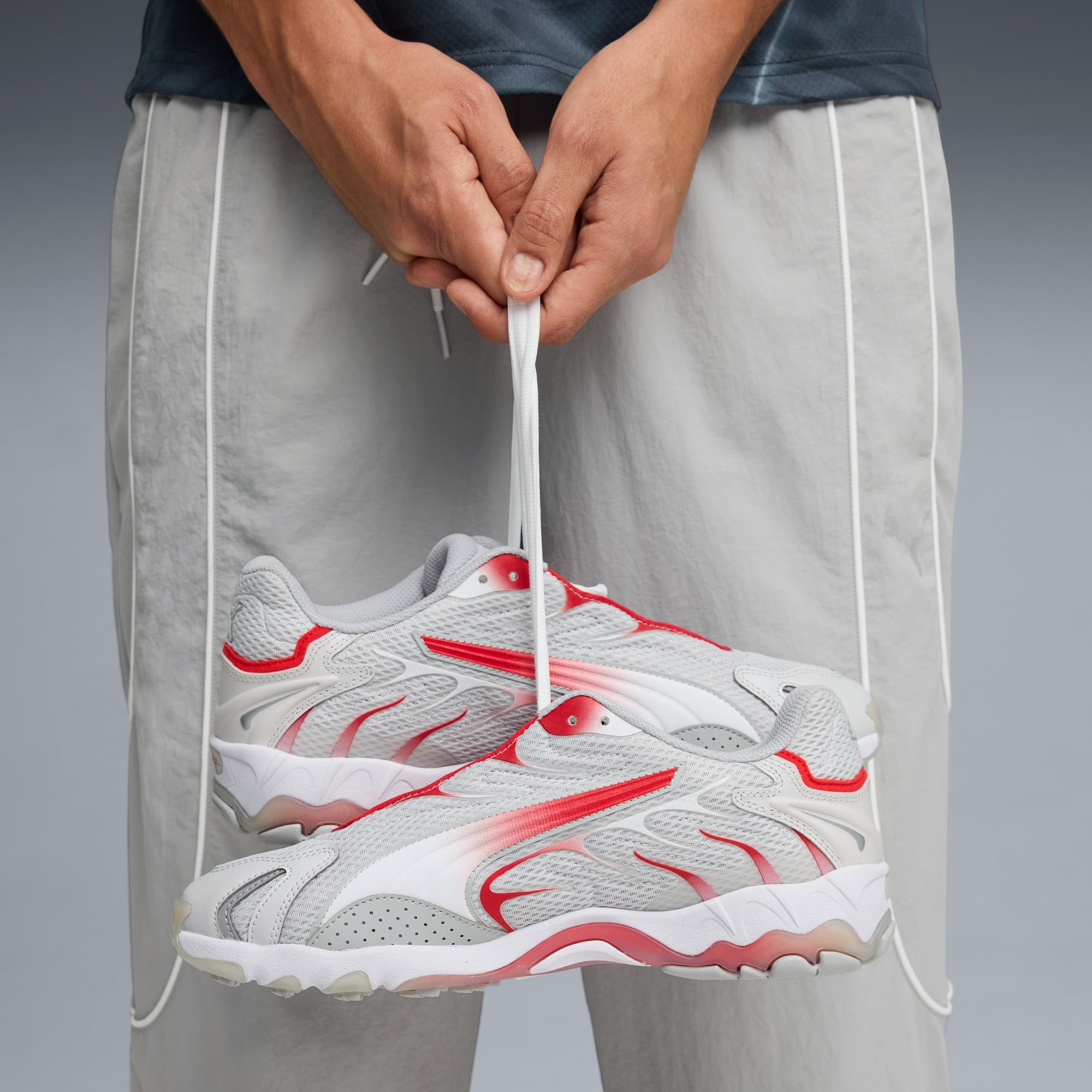 Puma Inhale Unisex Gri Spor Ayakkabı