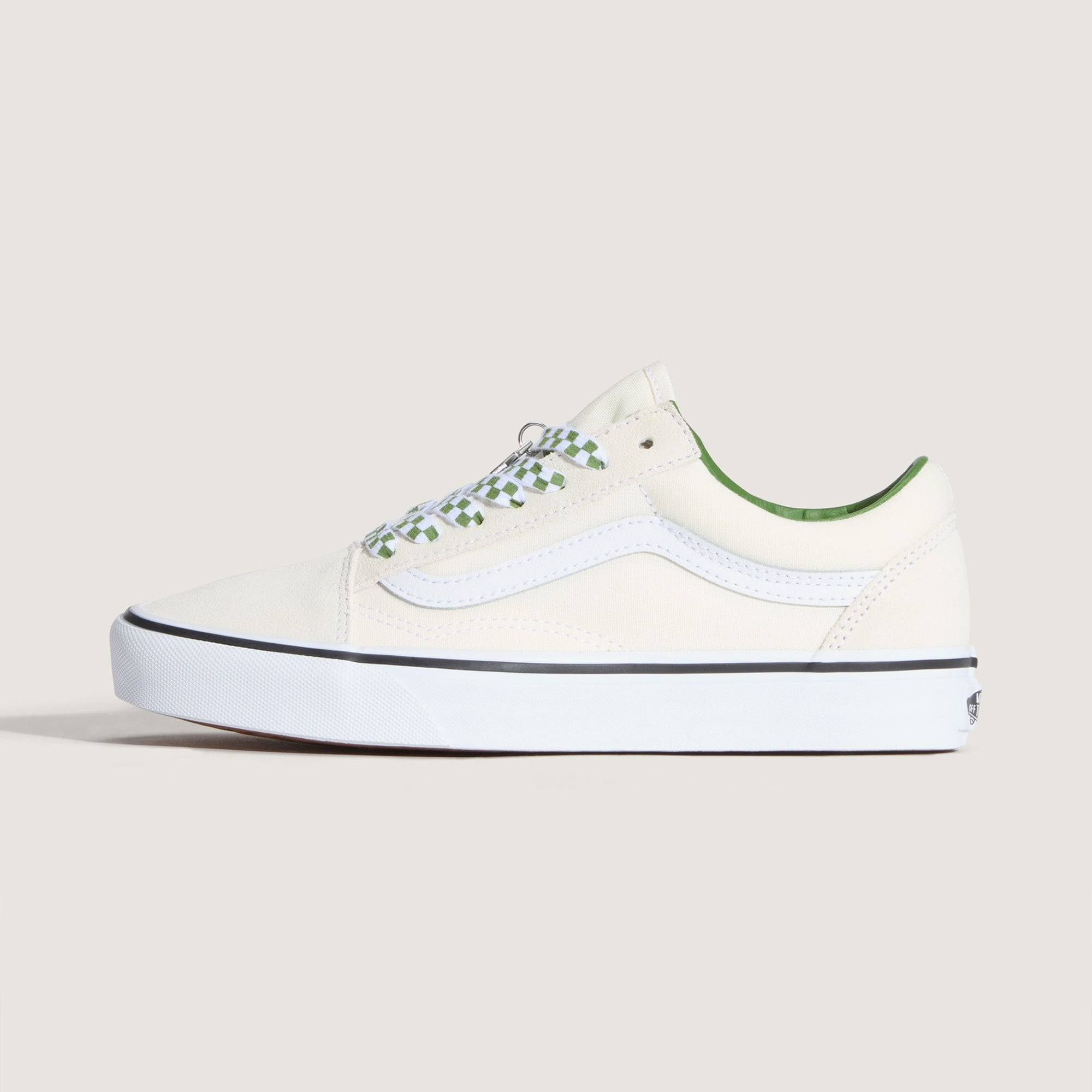 Vans Old Skool Kadın Yeşil/Beyaz Spor Ayakkabı