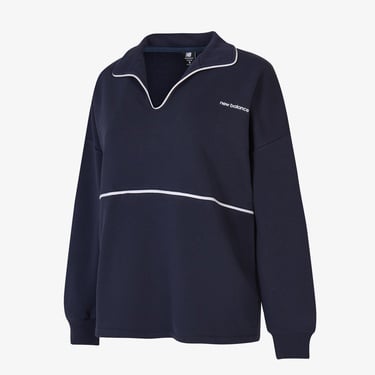  New Balance WNC3402 Kadın Lacivert Sweatshirt