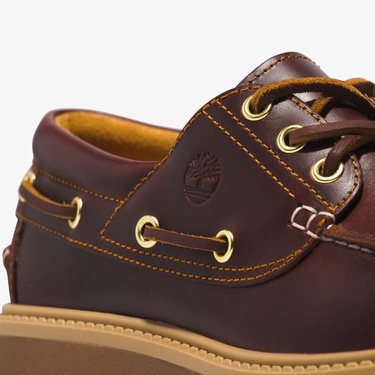  Timberland Stone Street 3 Eye Kadın Kahverengi Tekne Ayakkabısı