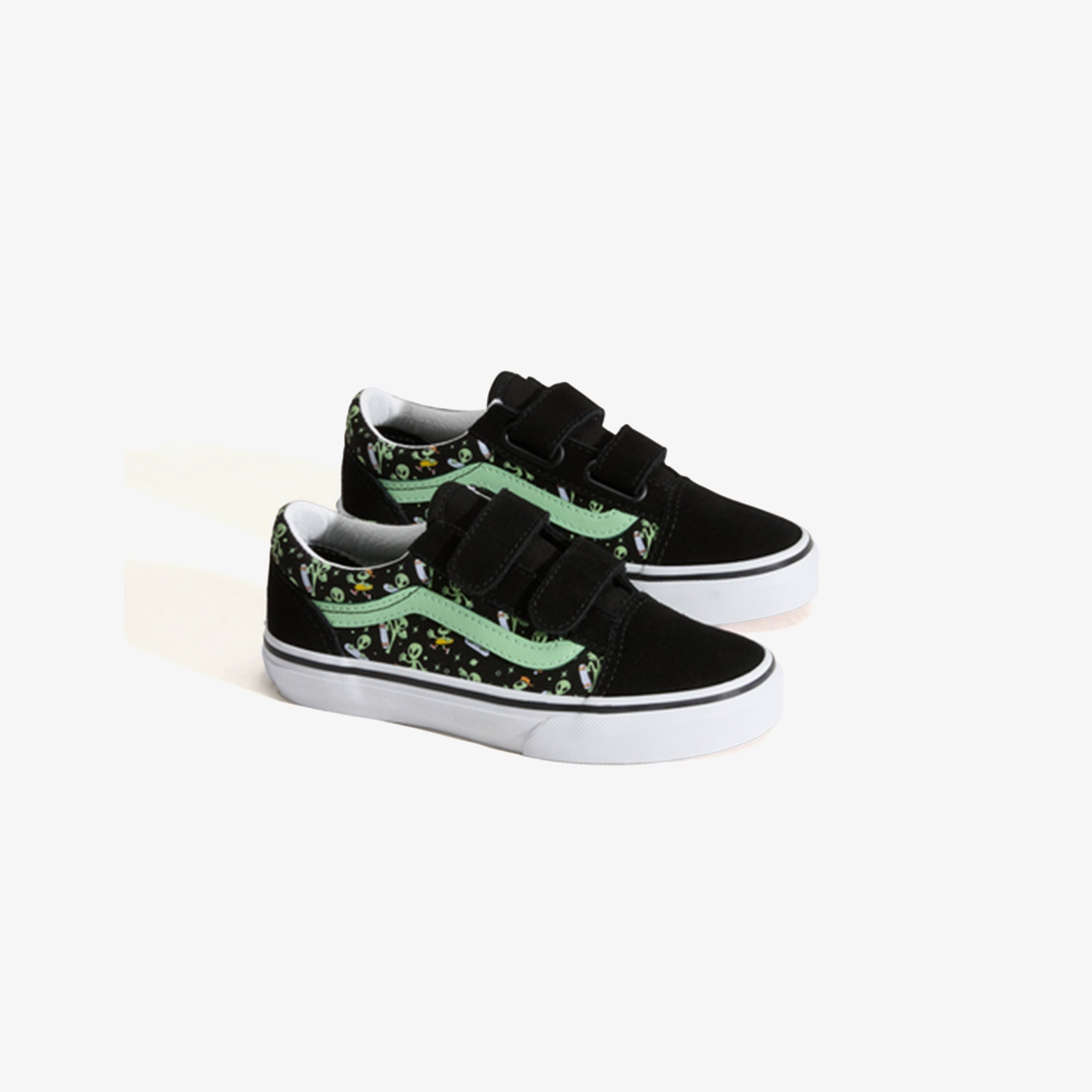 Vans Old Skool V Çocuk Siyah Sneaker