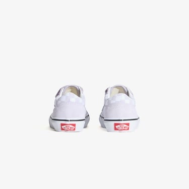  Vans Old Skool V Checkered Çocuk Mor Sneaker