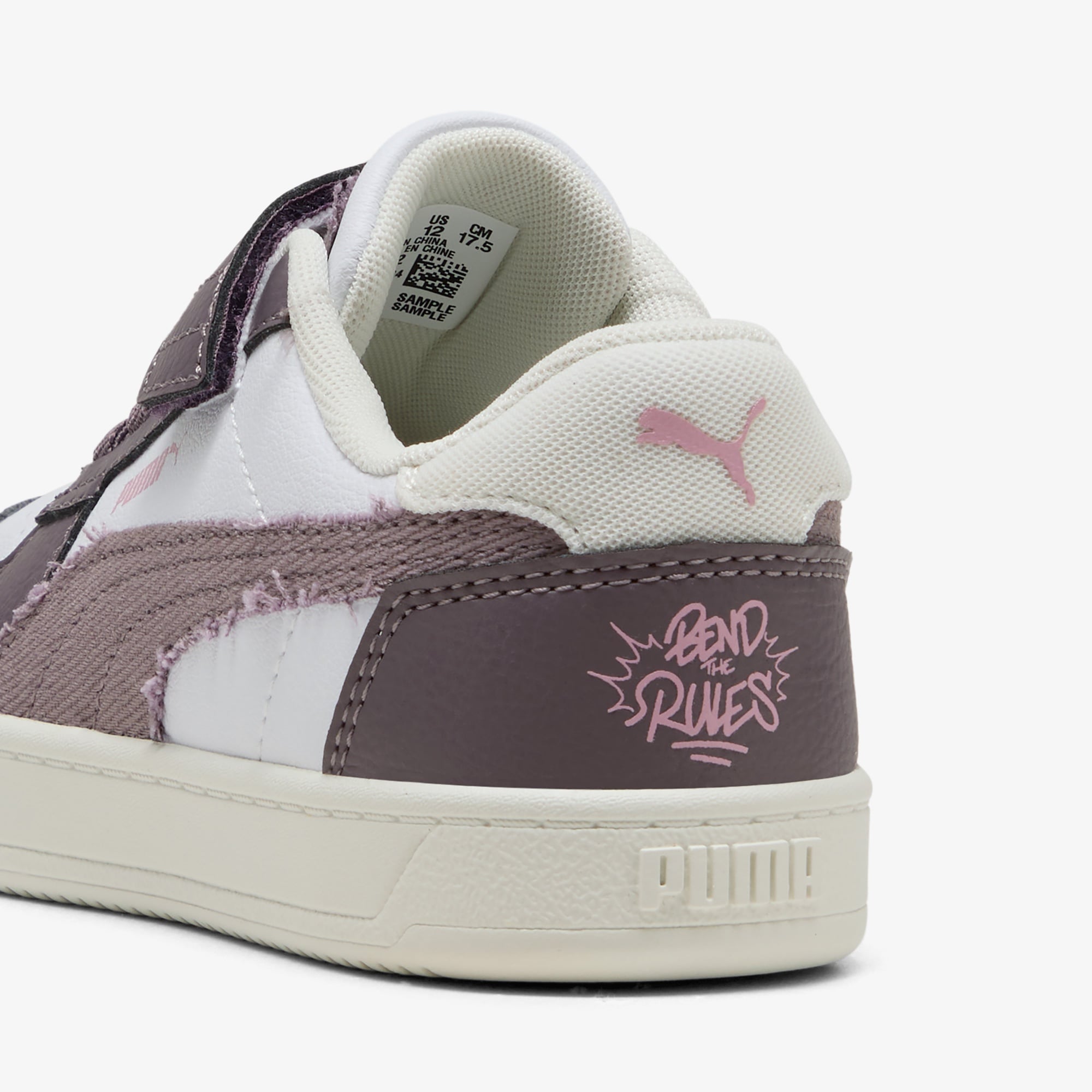 Puma Caven 2.0 Mid 90s Çocuk Beyaz Spor Ayakkabı