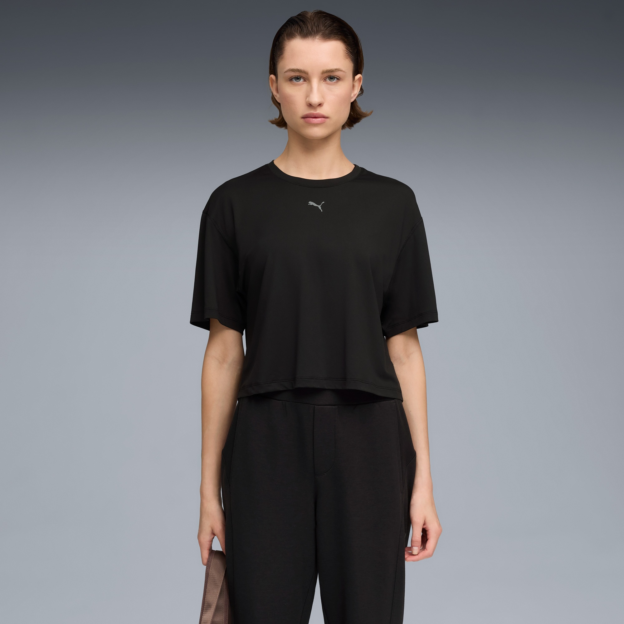 Puma Cloudspun Kadın Siyah T-Shirt