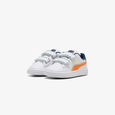 Puma Smash 3.0 Playdate Bebek Beyaz Spor Ayakkabı
