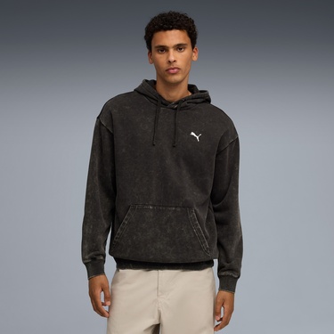  Puma Essentials Elevated Erkek Siyah Sweatshirt