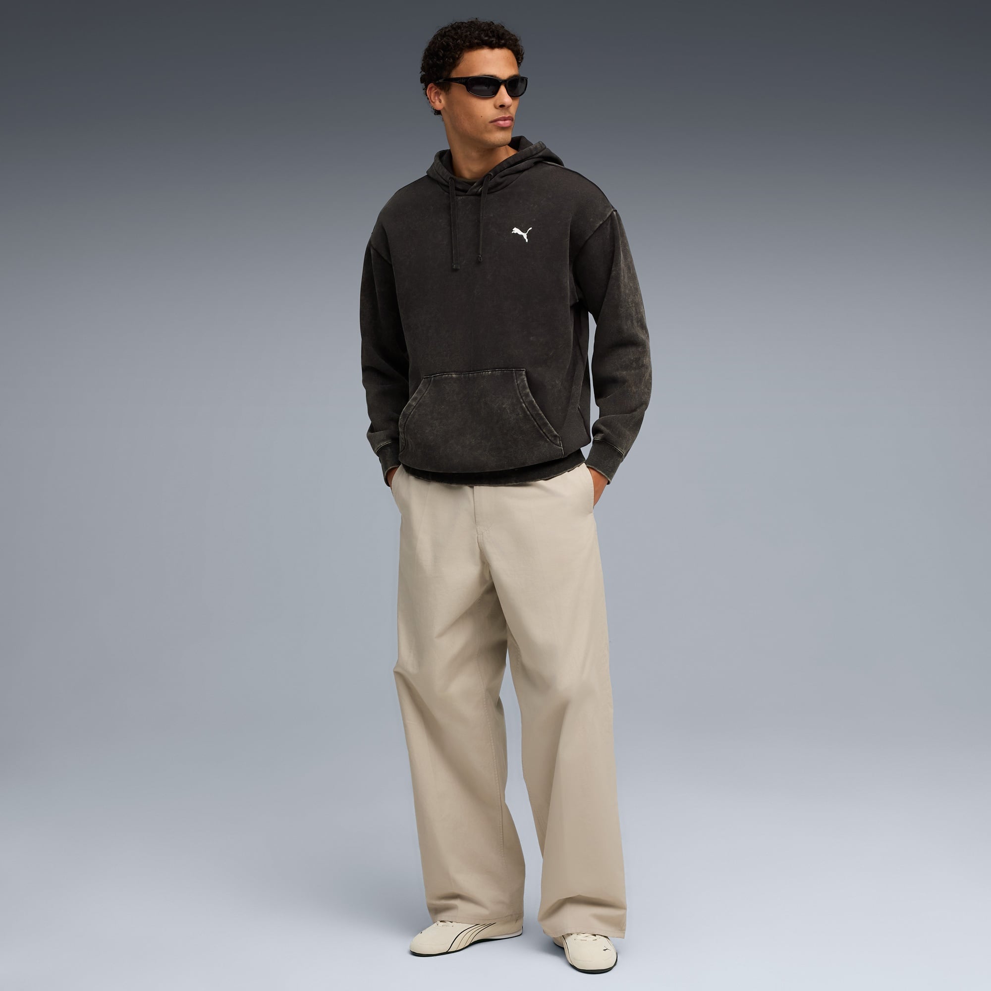 Puma Essentials Elevated Erkek Siyah Sweatshirt