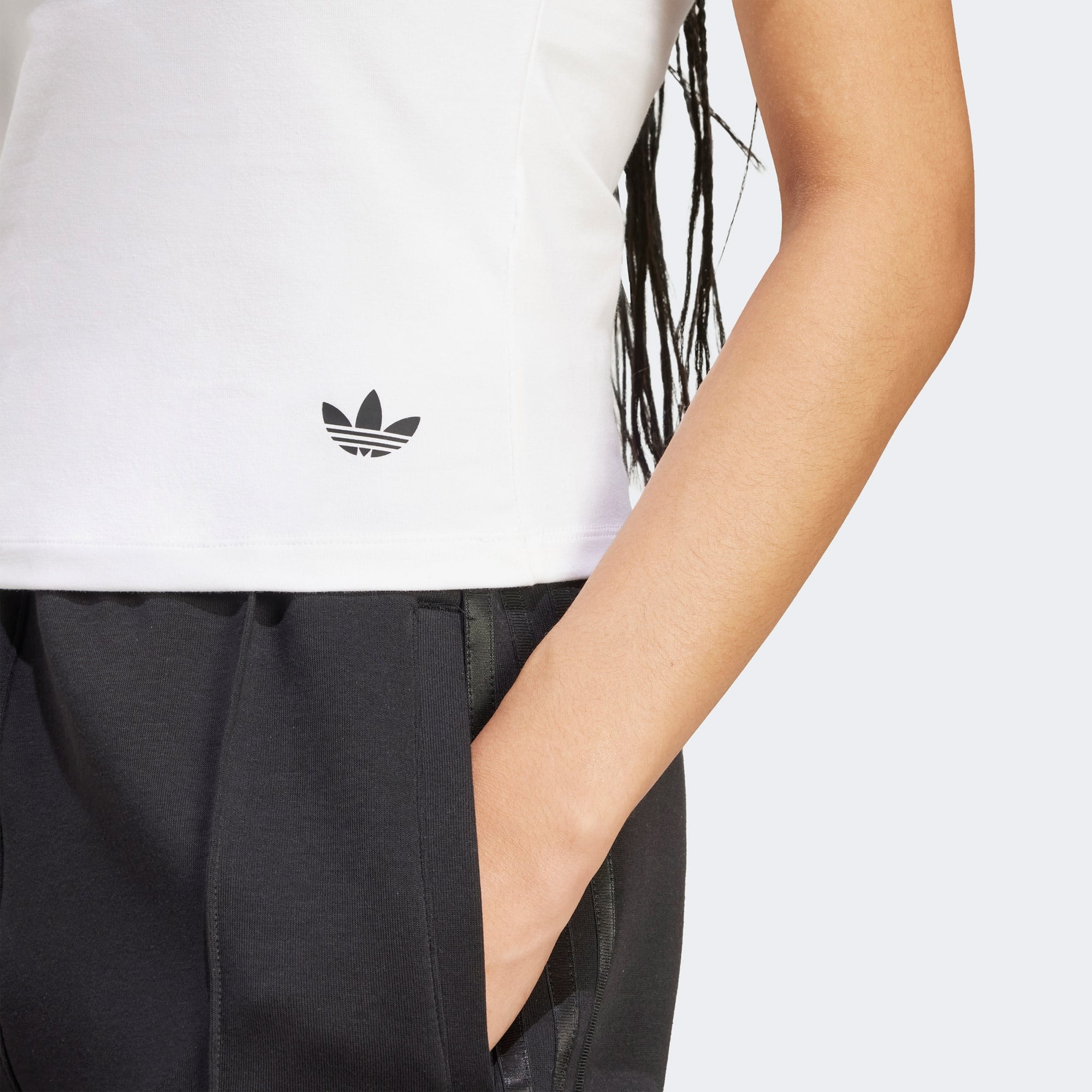 adidas Bandeau Ss Kadın Beyaz T-Shirt