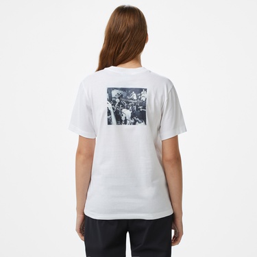  Champion C Table Graphic Kadın Beyaz T-Shirt