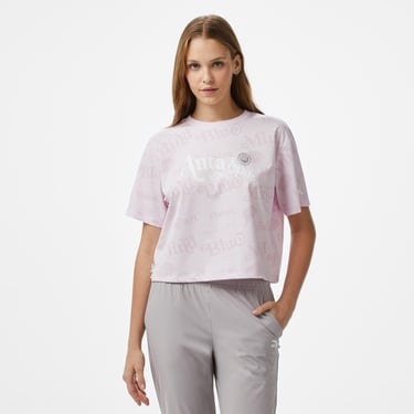  Anta Sports Kadın Pembe T-Shirt