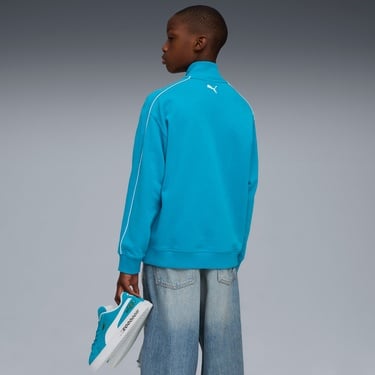  Puma T7 Super Çocuk Mavi Sweatshirt